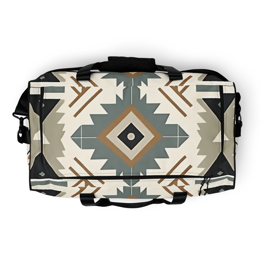 Southwestern Tribal Geometric Duffle Bag product image (12)