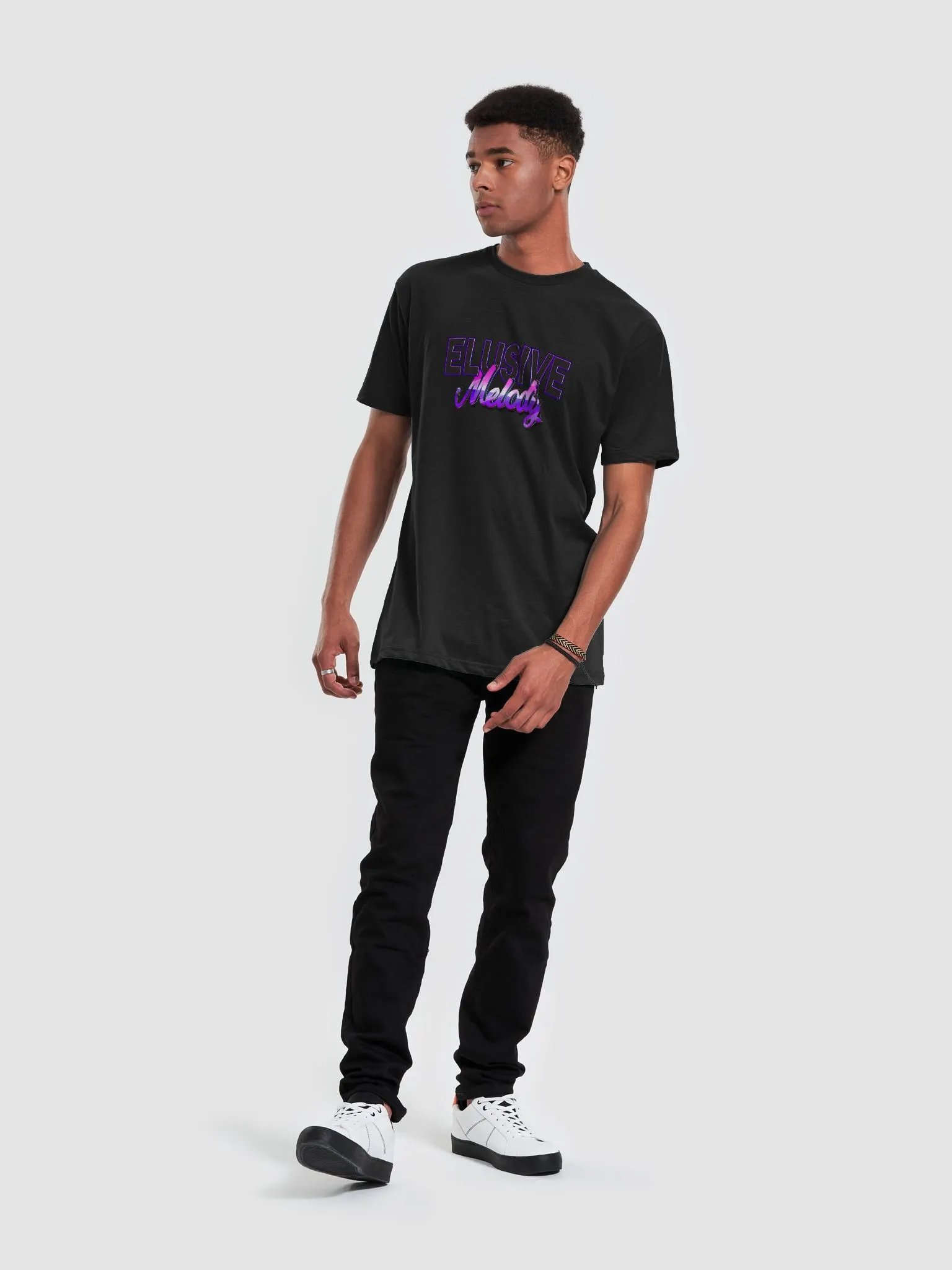 Elusivemelody Logo Printed T-Shirt product image (5)