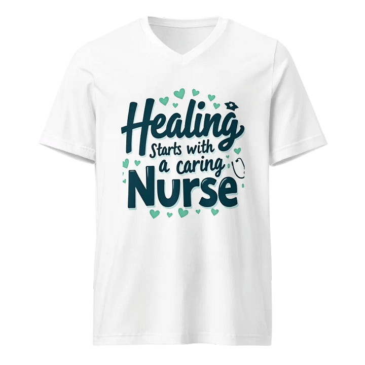 Caring Nurse Heart T-Shirt product image (1)