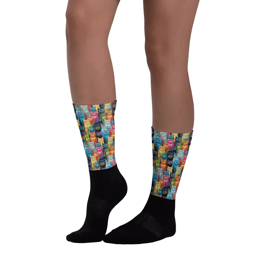 Katz Katz Katz Black Foot Socks product image (3)