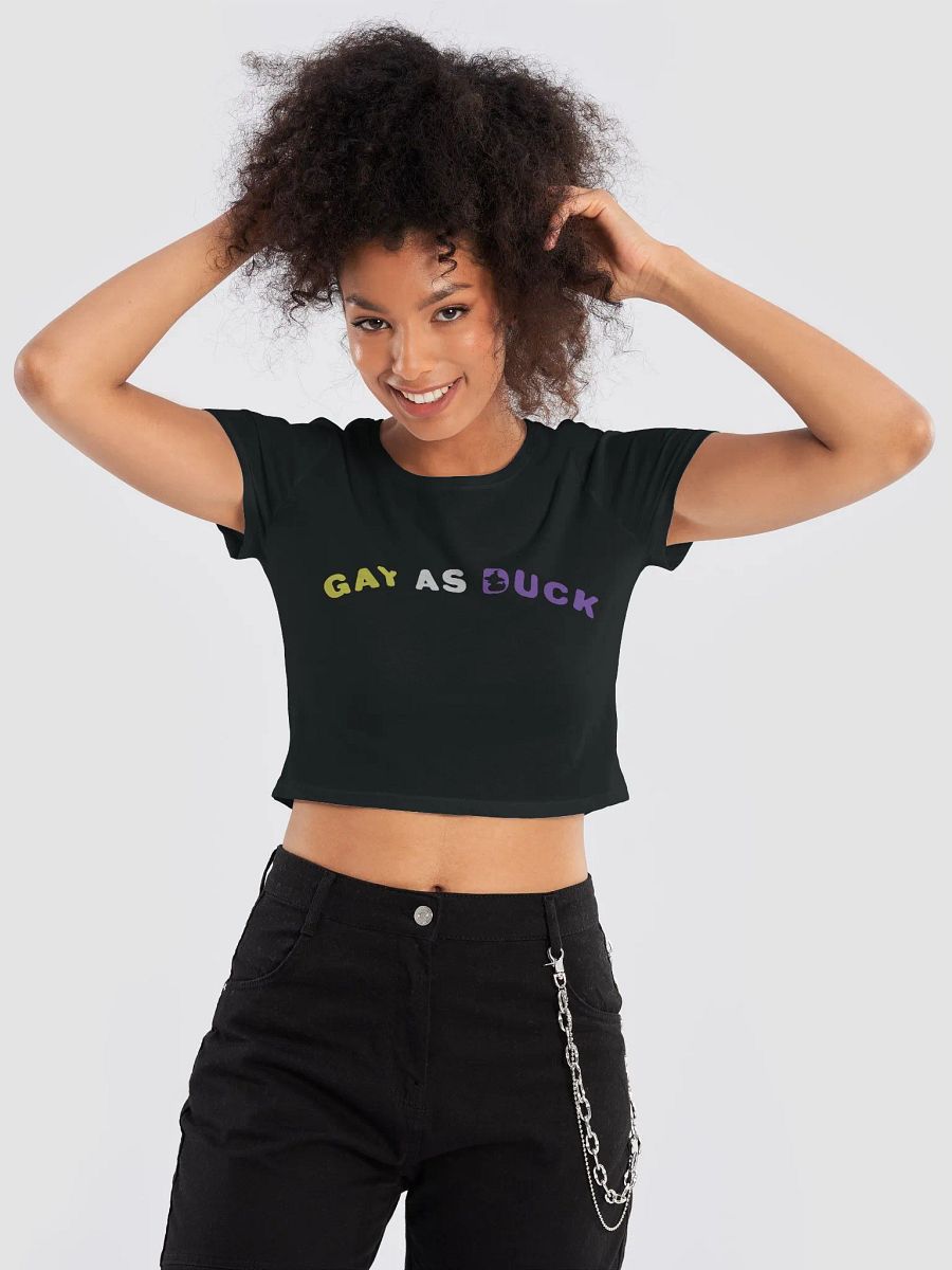 Gay As Duck Crop - Enby product image (9)