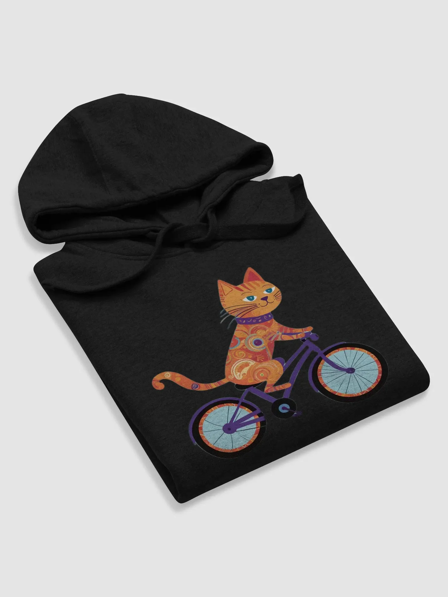 Abstract Cats Riding a bike product image (50)