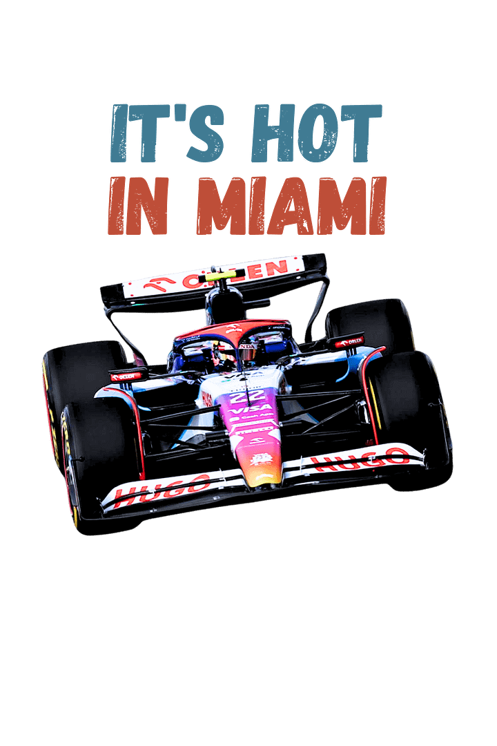 IT'S HOT IN MIAMI free digital sticker for WhatsApp and Instagram product image (1)
