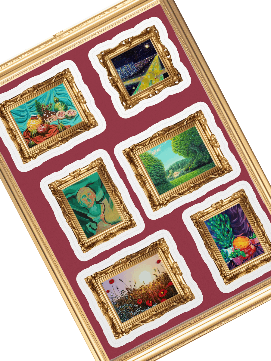 Golden Gallery Collection Sticker Sheet product image (3)