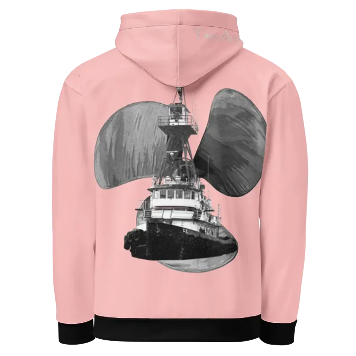 Pink Three blade prop Tug CE Hoodie product image (1)