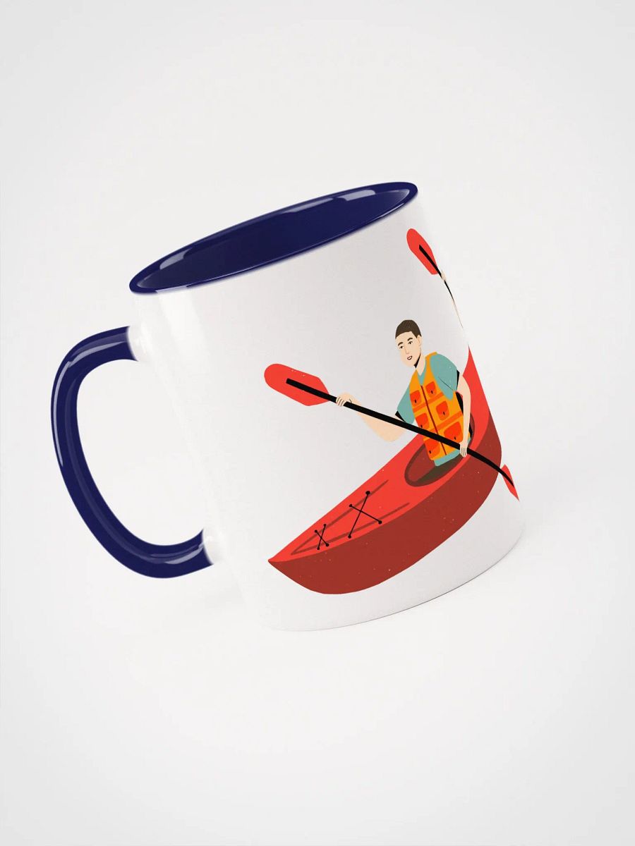 Kayaker Duo - Mug with Color Inside product image (3)