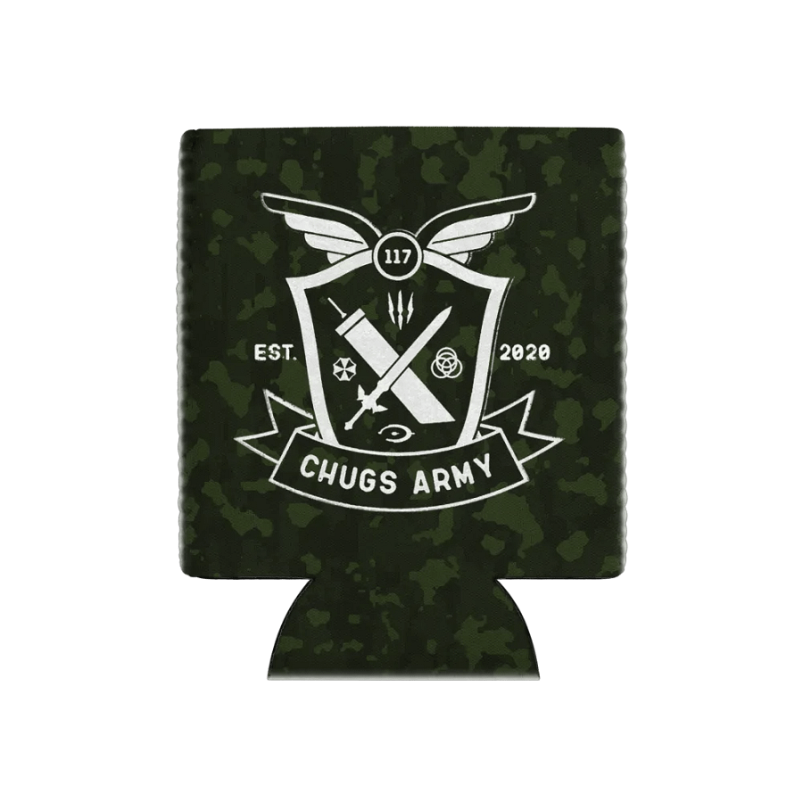 CHUGS Army Can Cooler product image (1)
