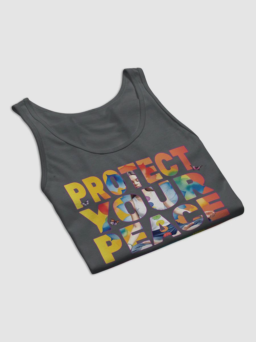 Protect Your Peace 7 Chakra Meditation Yoga Pose Spirituality Tank Top product image (6)
