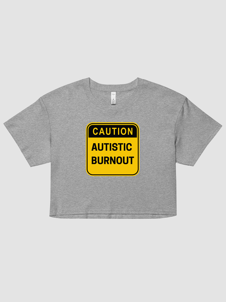 CAUTION: ASD BURNOUT Women's Crop Top product image (1)