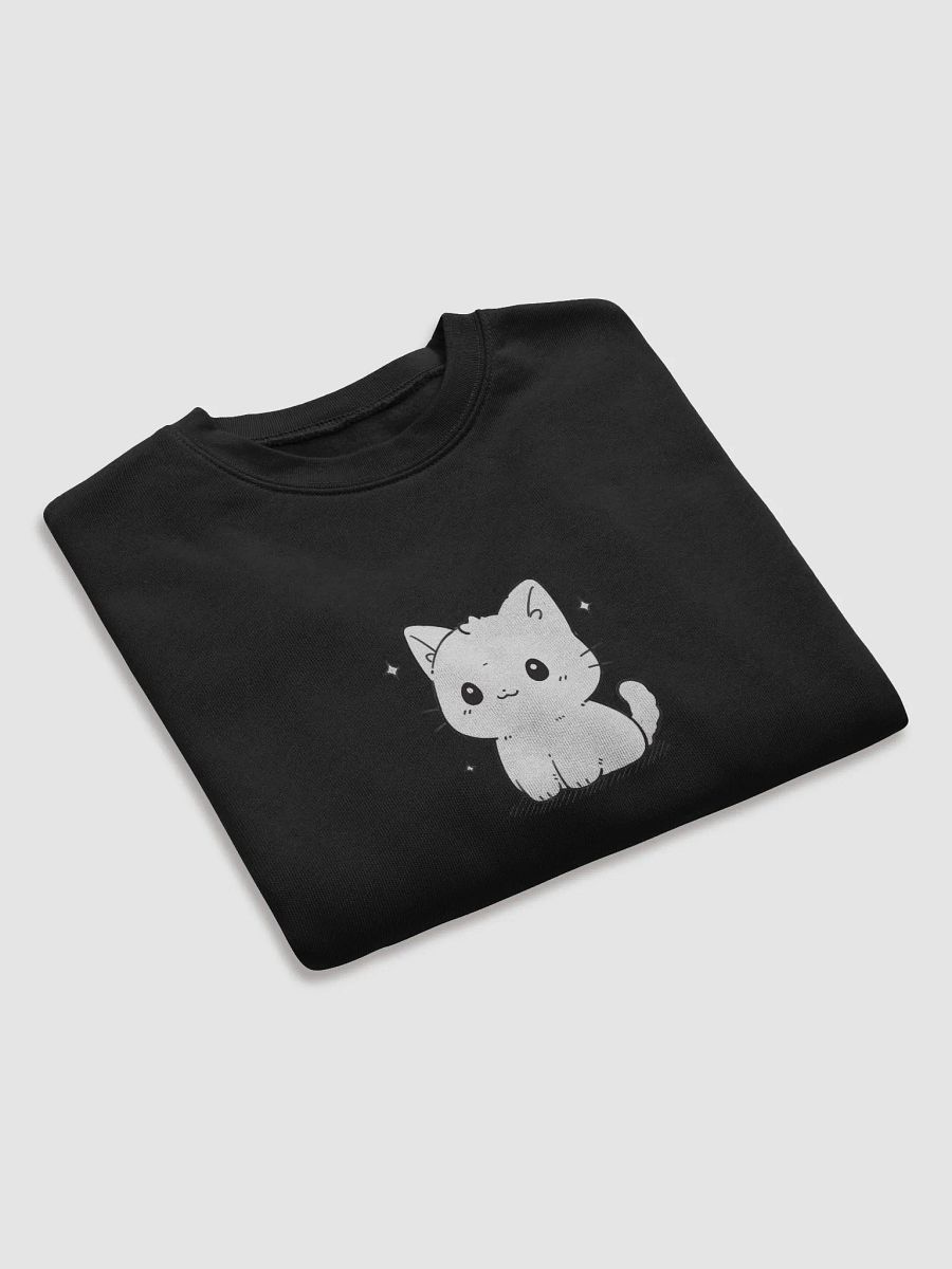 Charming Cat Cartoon Women's Crop Sweatshirt product image (33)