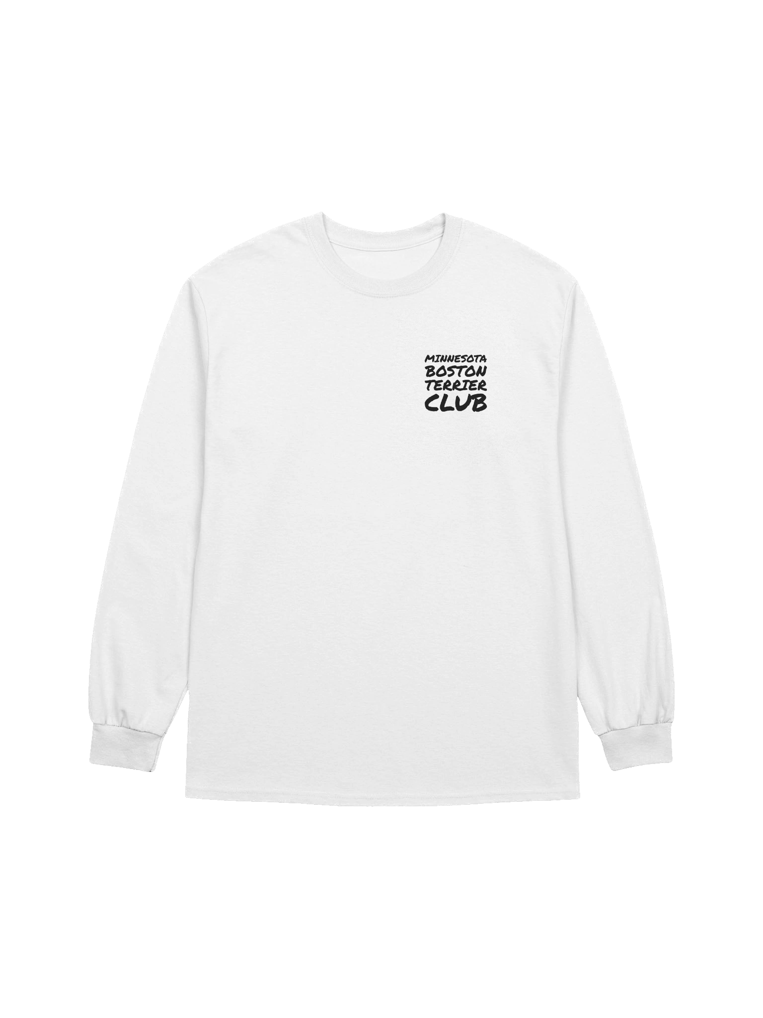 MN Boston Terrier Club Art Style Long Sleeve T product image (1)