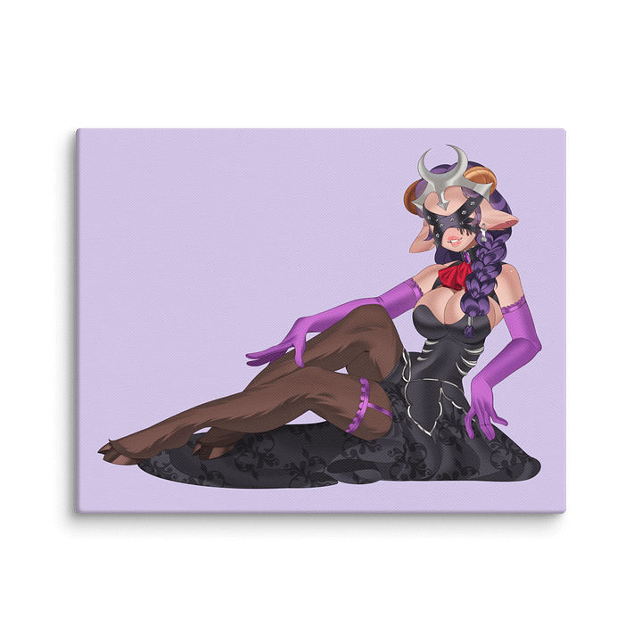 Chibi Omonora Pinup Canvas Art product image (2)