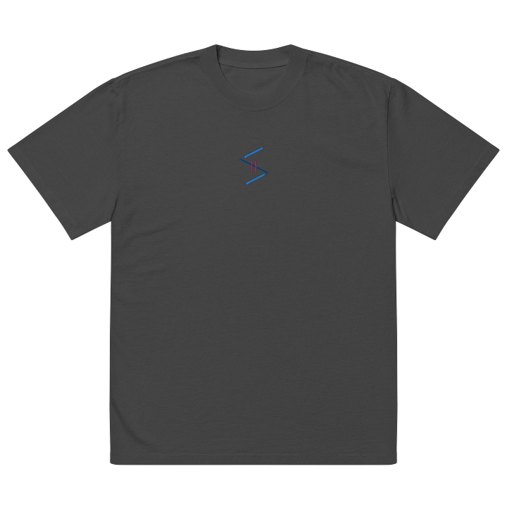 'PaperCup' embroidered OVERSIZED t-shirt product image (2)