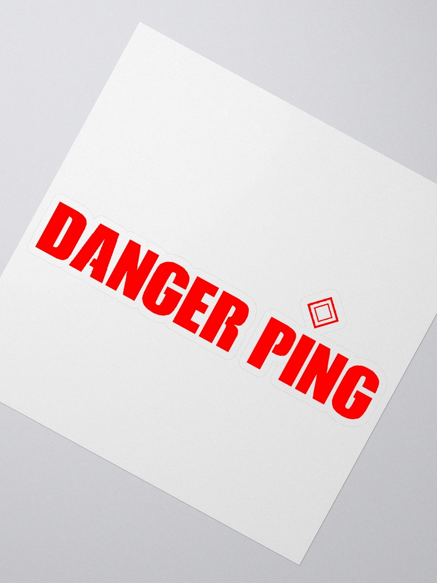 Danger Ping Sticker product image (2)