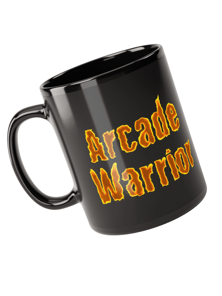 Arcade Warrior Logo Black Mug product image (1)
