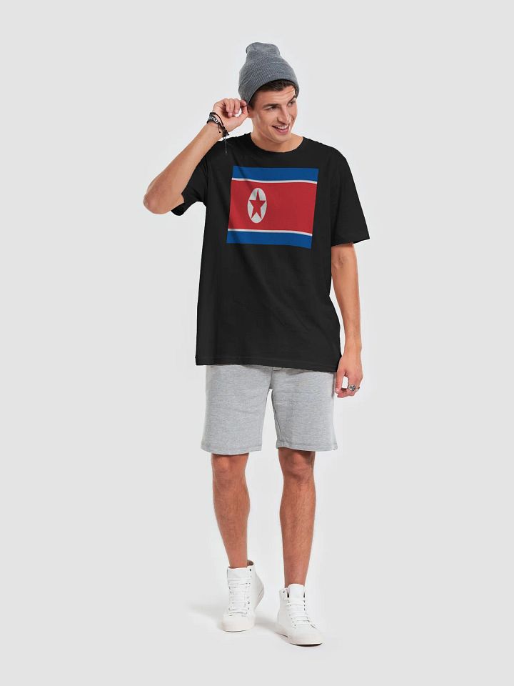 Exclusive Graphic Grove Supersoft Unisex North Korean Flag T-Shirt product image (2)
