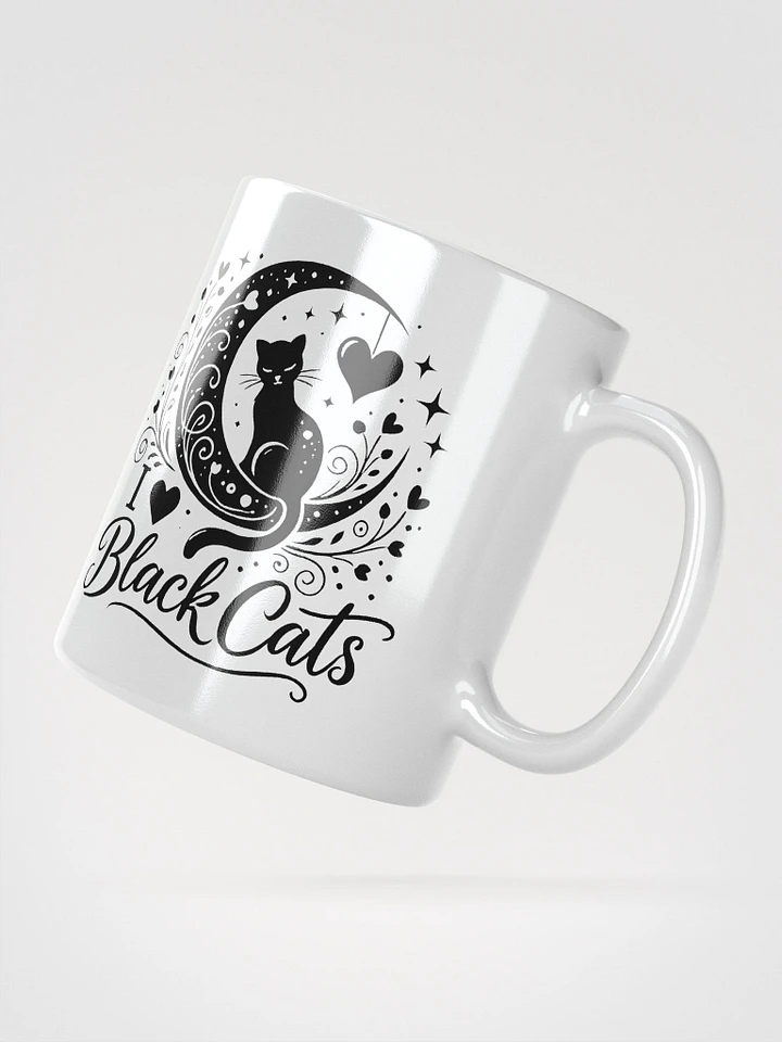 I Love Black Cats Mug product image (4)