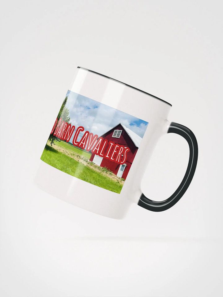 Red Barn Cavaliers Logo Ceramic Mug with Colored Handle & Interior by Mugz product image (11)
