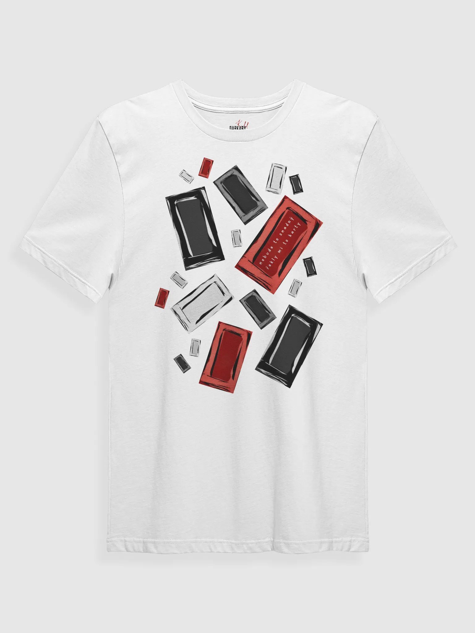 Karty White T-shirt product image (1)