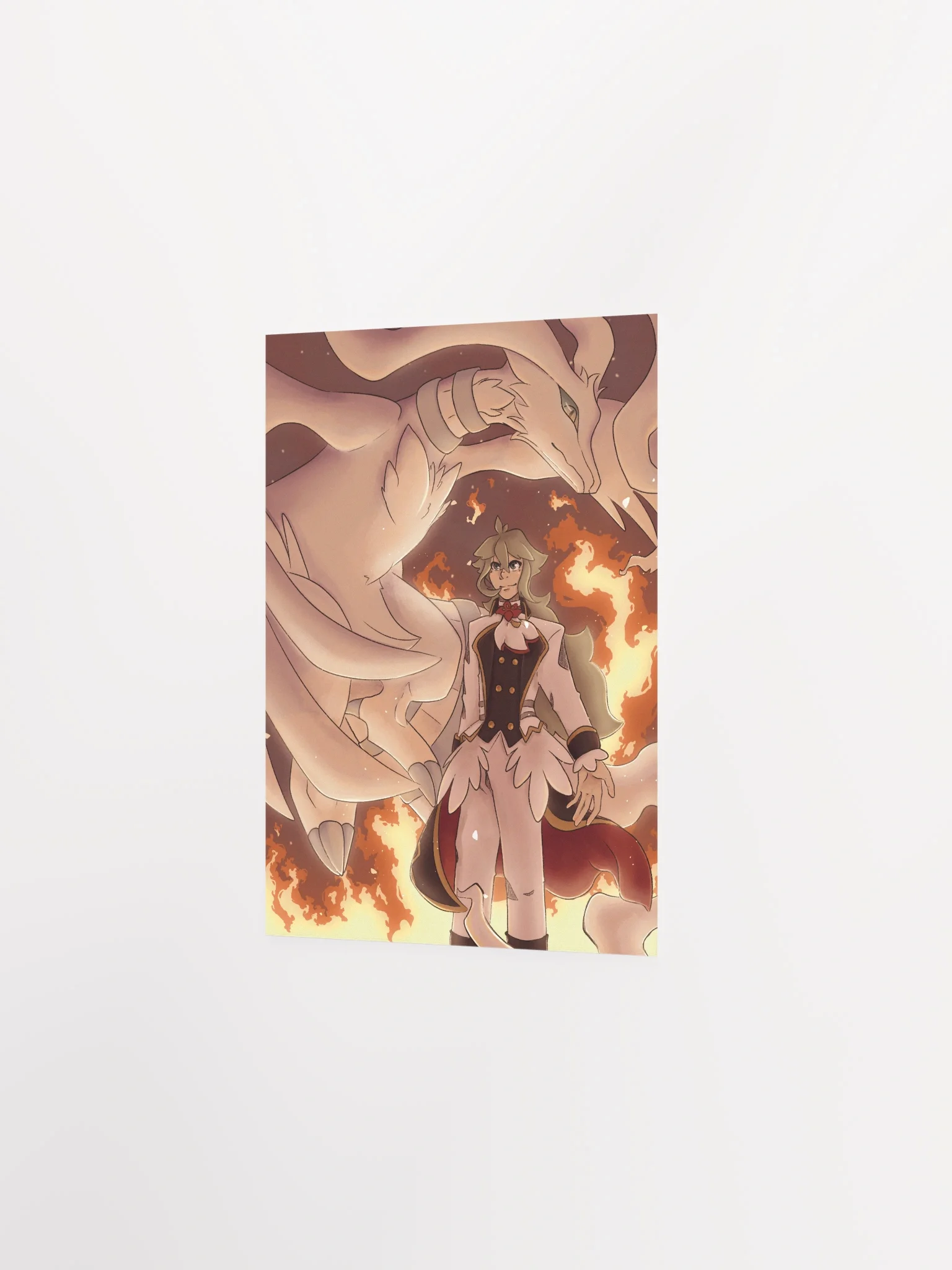 N and Reshiram - Masters Anniversary outfit print product image (2)