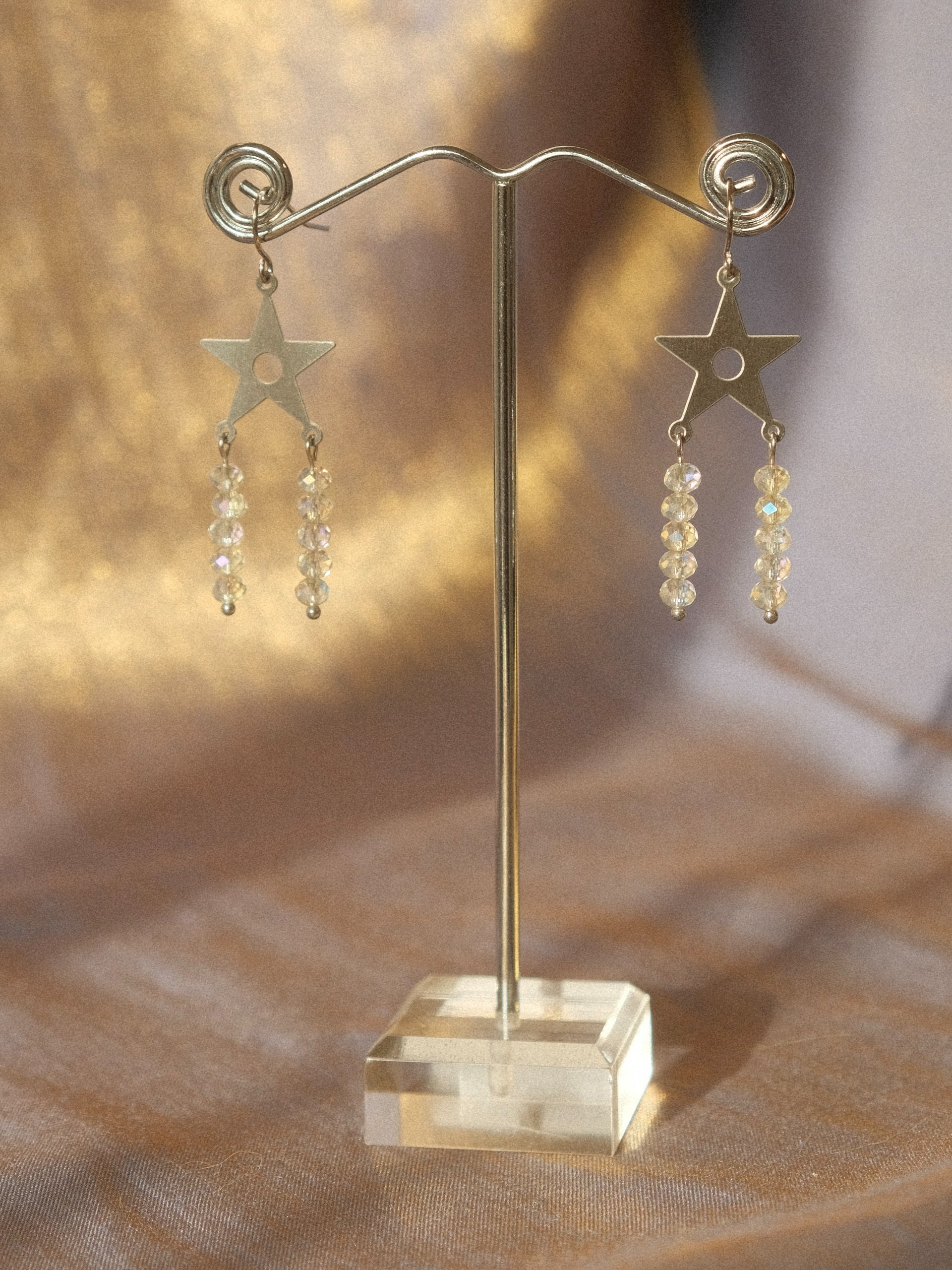 Crystal Star Earrings product image (5)