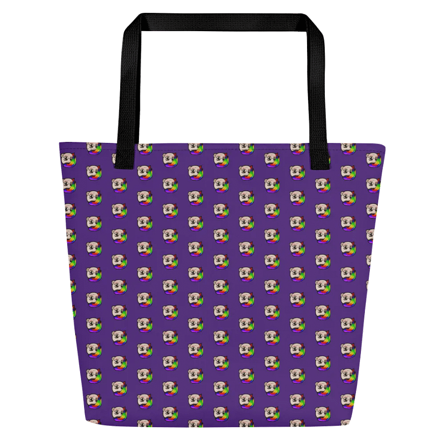 Hybrid Pride Large Tote Bag w/Pocket (Purple) product image (3)