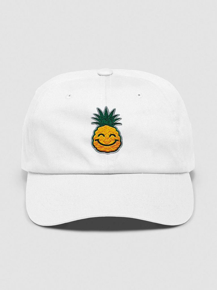 Pineapple Smiley Dad Hat – Cute & Quirky Classic Cap product image (3)