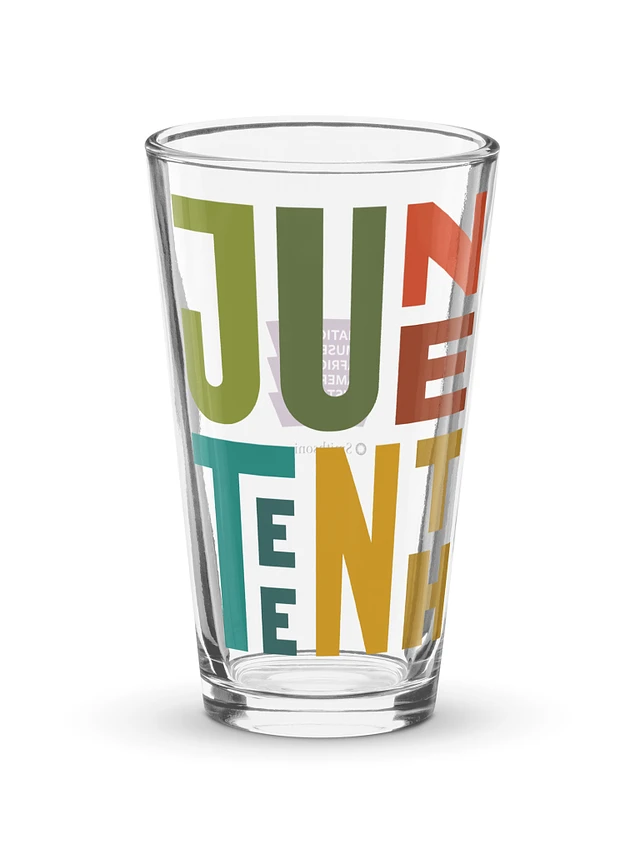 Juneteenth Pint Glass product image (1)