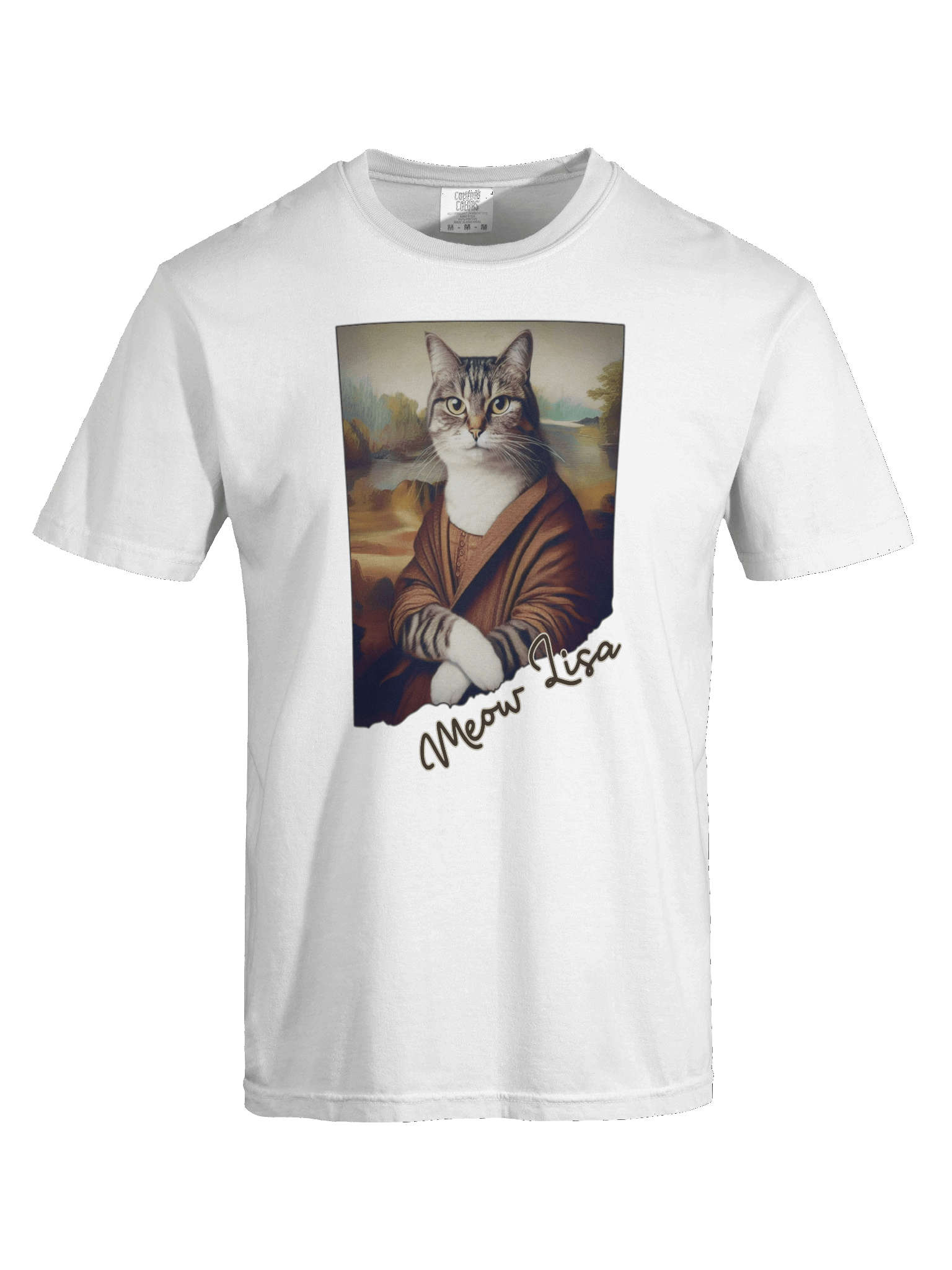 Meow Lisa Heavyweight T-Shirt product image (1)