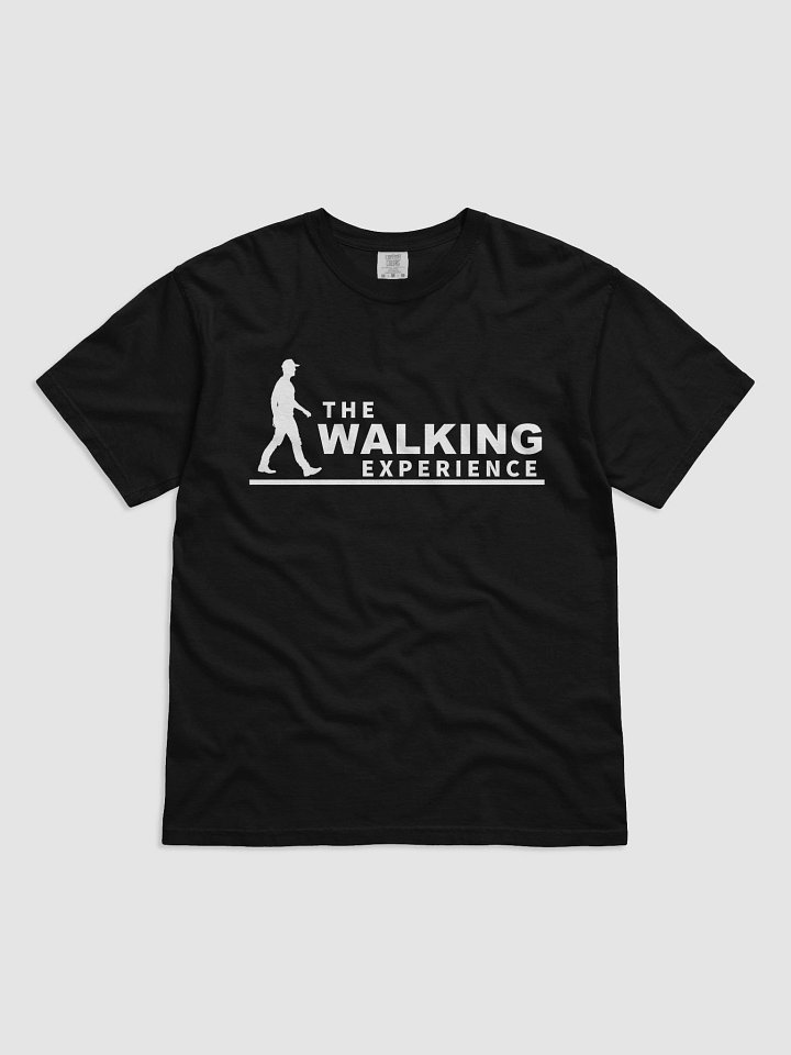The Walking Experience T-Shirt (White Logo) product image (7)