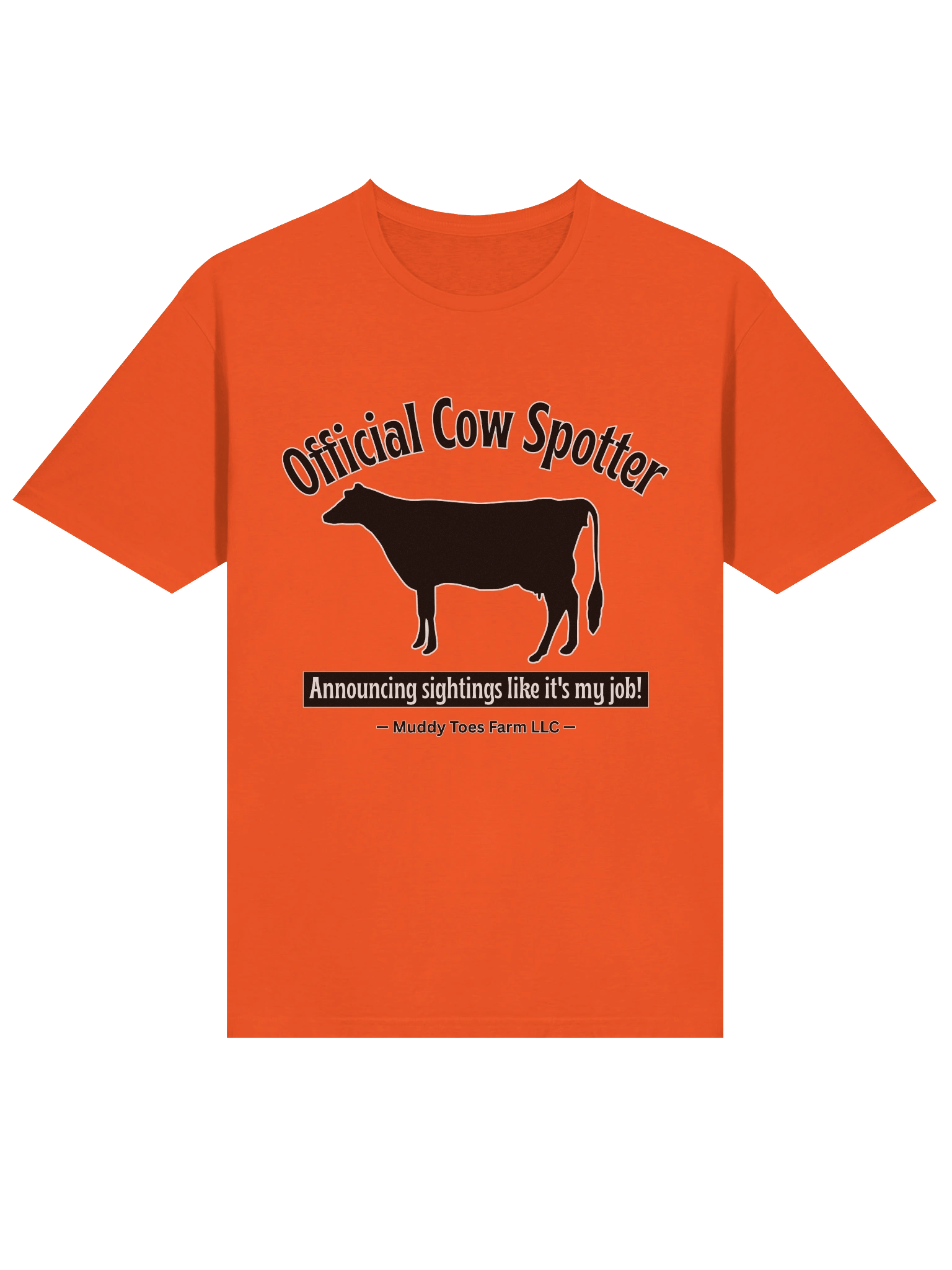 Official Cow Spotter Unisex T-Shirt (Adult) product image (1)