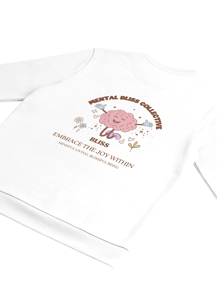Bliss Embrace the Joy Within Unisex Eco Sweatshirt - Find Your Inner Bliss product image (4)