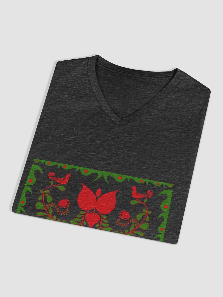 Hungarian Floral Bliss Women's V-Neck Tee product image (7)