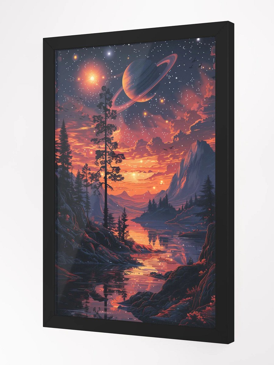 Under a canopy of stars - Sophisticated Framed Artwork to Enhance Any Room’s Ambiance product image (2)