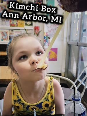Yesterday we had #koreanfriedchicken for dinner. We traveled to visit a friend in the hospital and stopped at Kimchi Box, Ann Arbor on the way home. Not super impressed, unfortunately. 5/10. #koreanfood #koreancorndog #teamamcana 