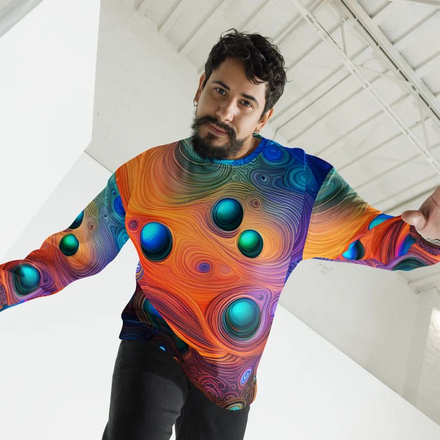 Harmony Swirls Recycled Sweatshirt product image (3)