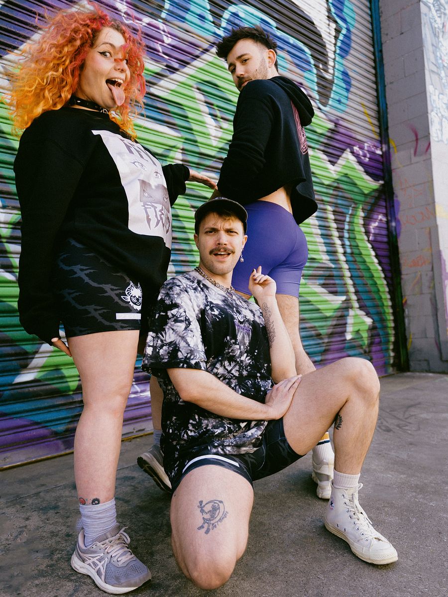 Fiend Eyes Bike Shorts (Unisex) product image (6)