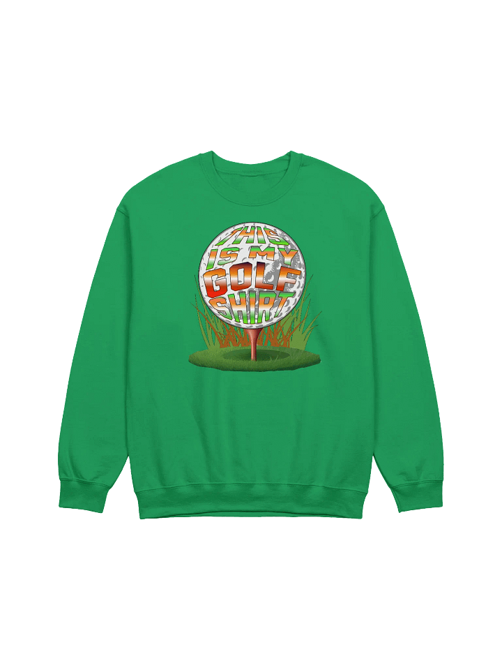 This Is My Golf Shirt Tee Time Vibes Sweatshirt product image (5)