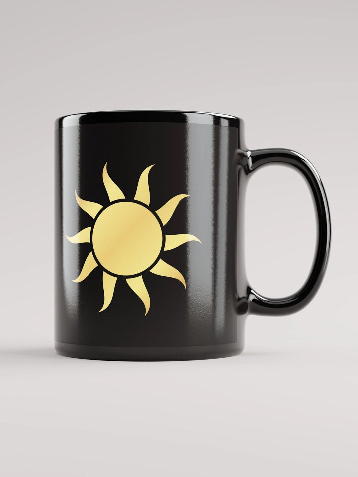 Mug Noir et Doré - Soleil - Cadeau Energisant product image (1)