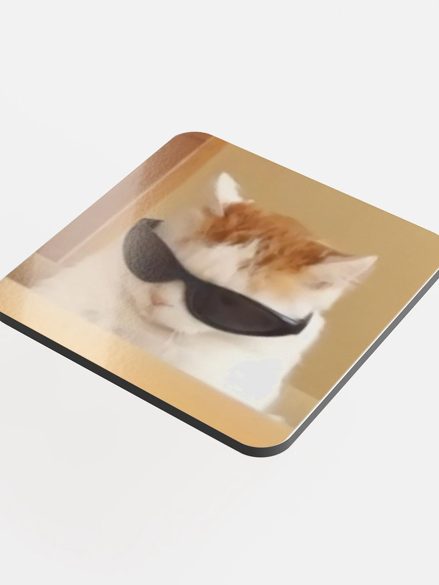 Glossed Cork Coaster: Meme Cats product image (4)