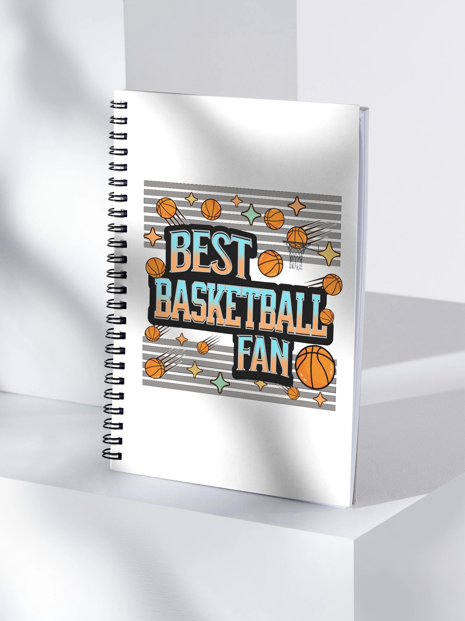 Best Basketball Fan Fanatic's Spiral Notebook product image (1)