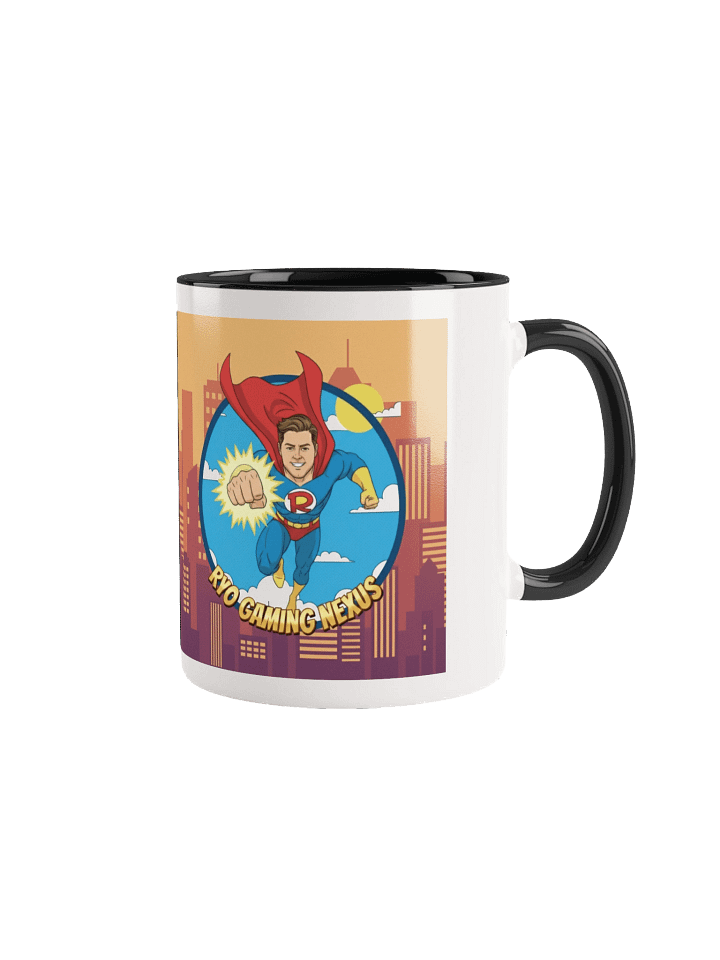 Comic Hero Ryo Gaming Nexus City Coffee Mug (2) product image (5)