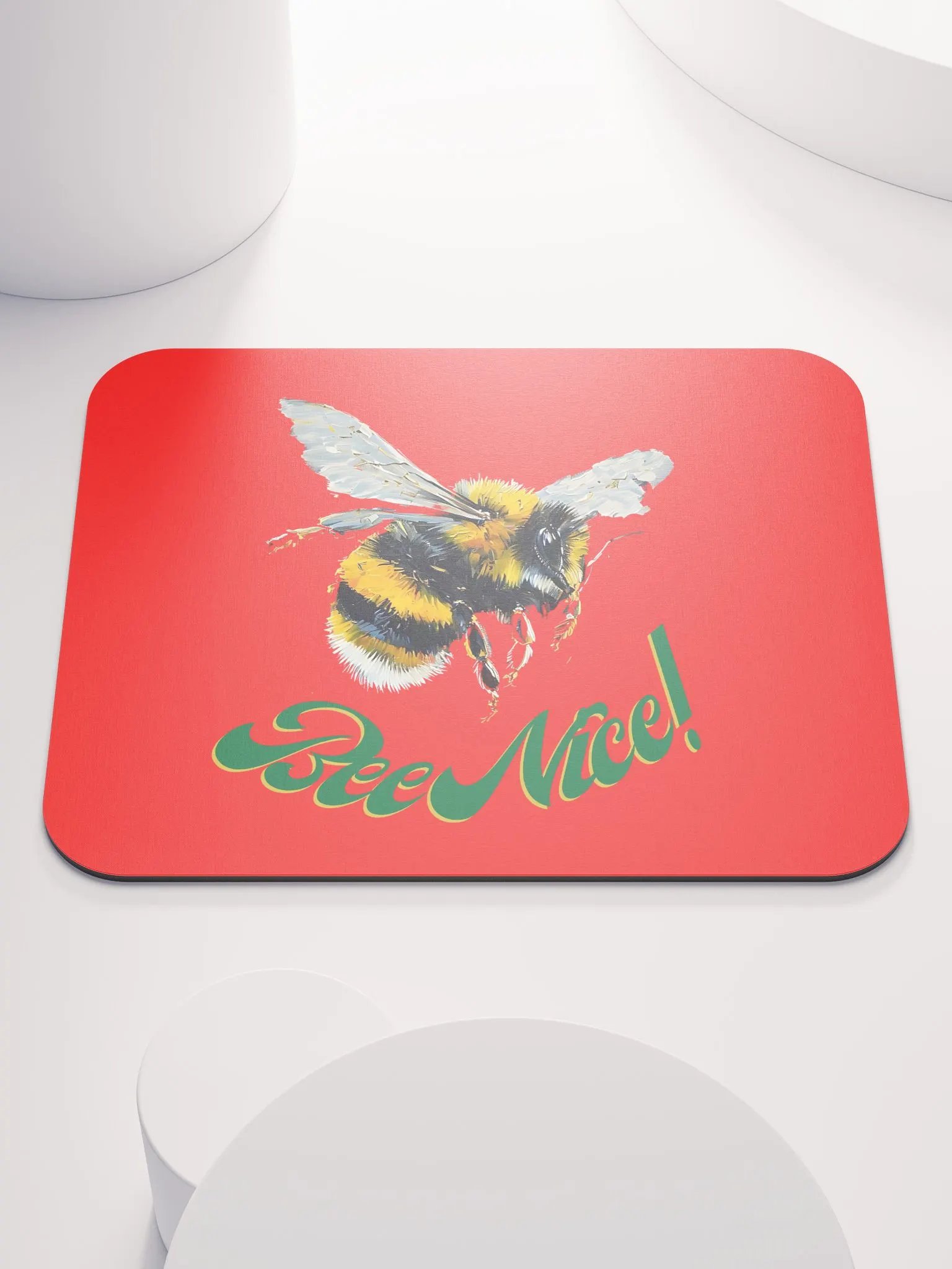 Bee Nice! Classic Mouse Pad product image (1)