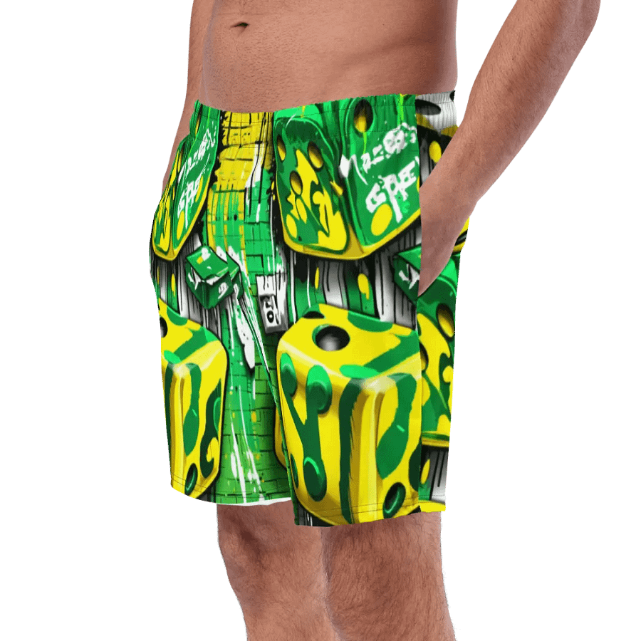 Graffiti Dice All-Over Swim Shorts product image (9)