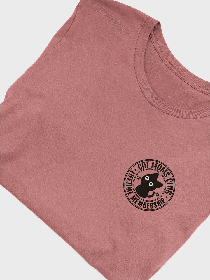 Cat Moms Club Unisex Tee (Left Chest Print) product image (1)