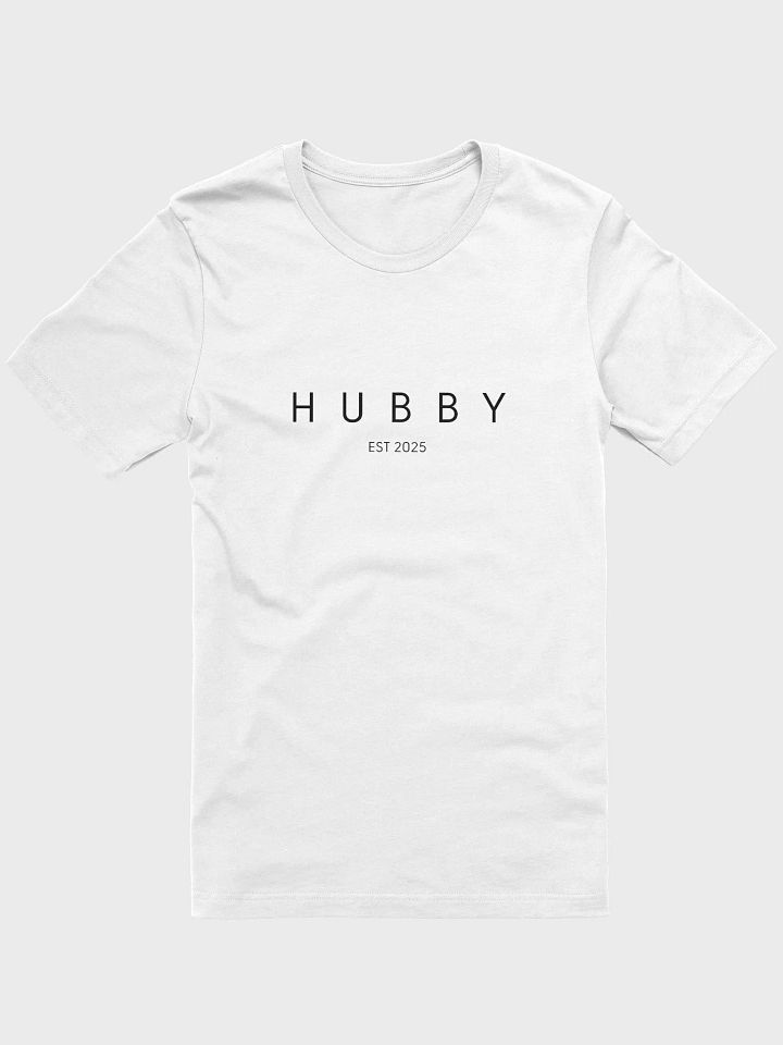 Hubby Est. 2025 T-Shirt product image (1)