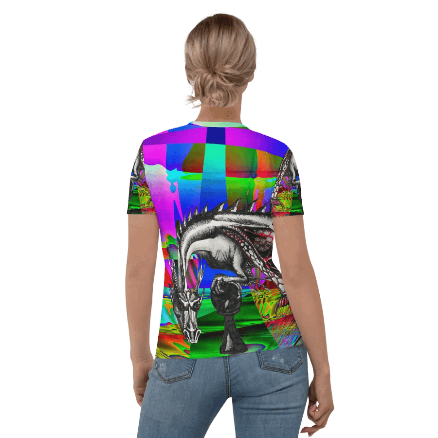 Dragon glimpsed T shirt product image (3)