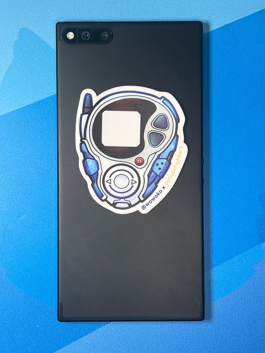 WoWoKo x Potato Fighters - Digimon - D3 Digivice - Season 2 - Sticker product image (3)