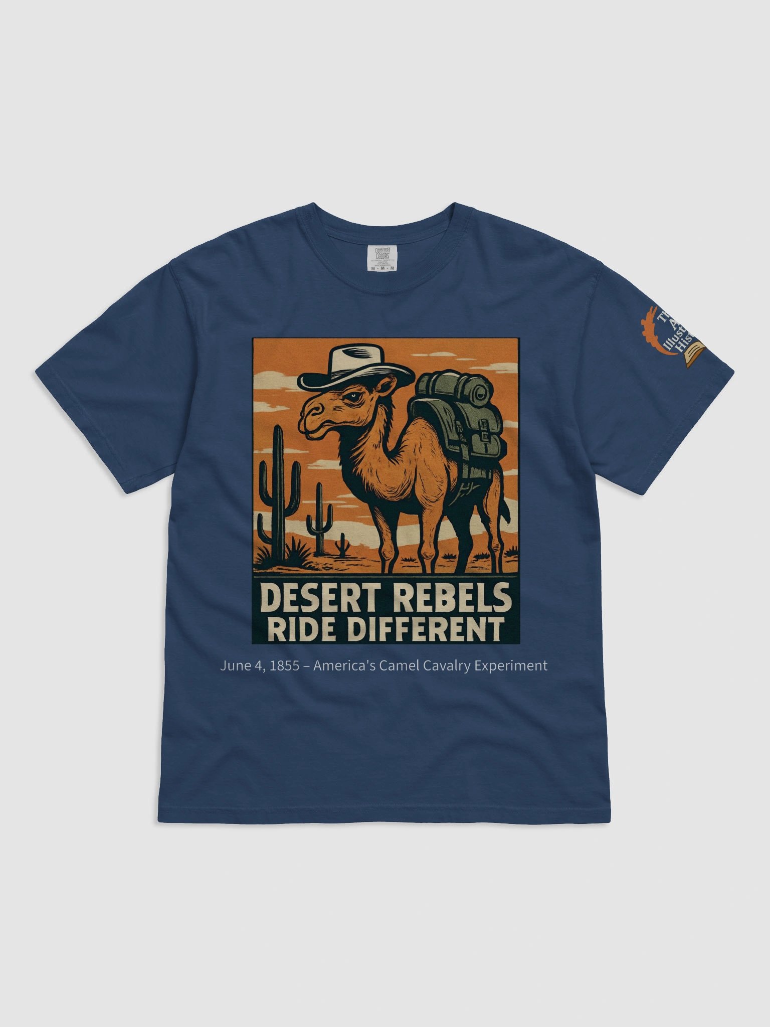 June 4 - Desert Rebels Ride Different - Camel Corps Tee product image (1)
