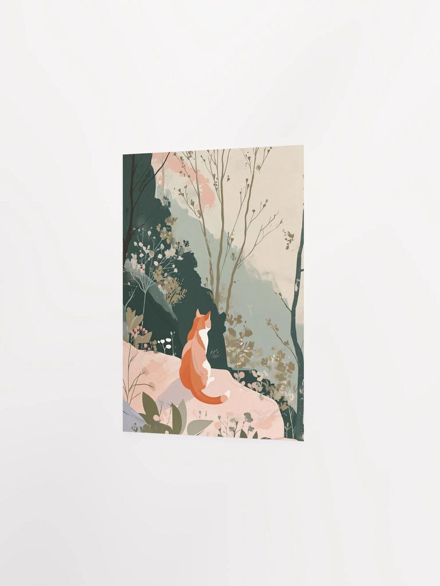 Tranquil Cat Gaze Poster product image (3)